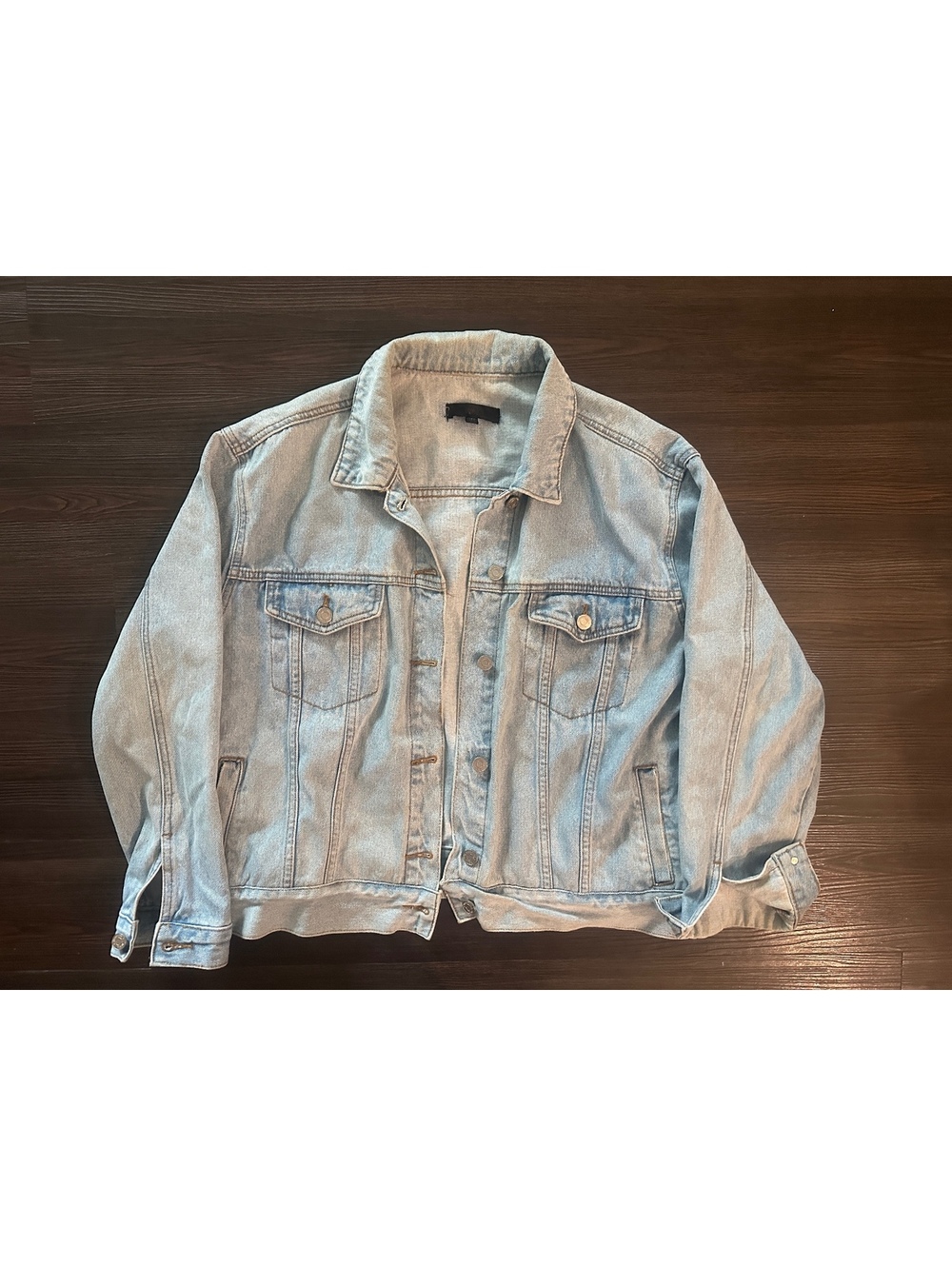 Missguided denim jacket size 4 US small